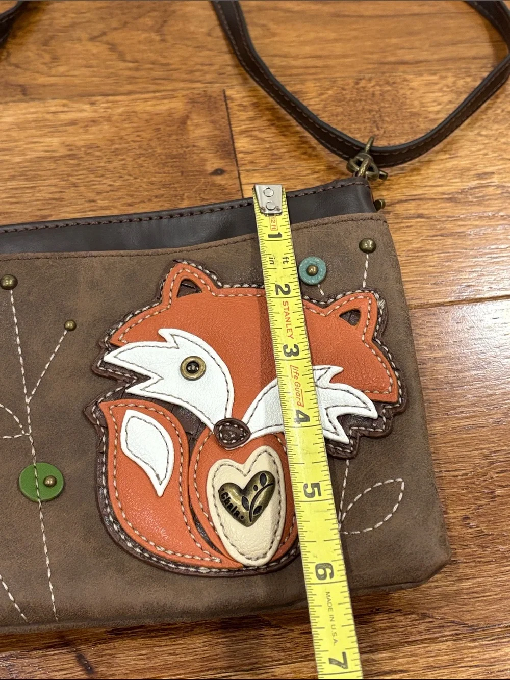 Chala Brown Crossbody Bag Fox Woodland